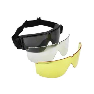 Imagem de í culos Goggle Warmmo 03 lentes 2.6 mm - Preto