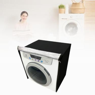 Imagem de CAPA PARA SECADORA ELECTROLUX 10,5KG SVP11 TRANSPARENTE (PRETO)