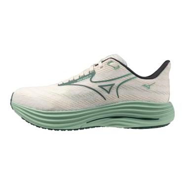 Imagem de Mizuno Tênis masculino Wave Rider 29, Branco/verde bistrô, 44