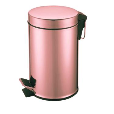 Imagem de Lixeira Dourada Com Pedal 3 L