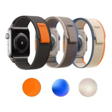Imagem de Kit 3 Pulseiras Alpine Loop Para SmartWatch 42mm 49mm - MICROWEAR