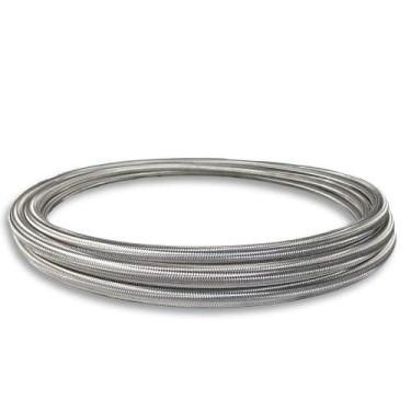 Imagem de Mangueira Menco R14 PTFE Teflon c/ Malha Inox 3/4 Pol 1mt