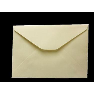 Imagem de Envelope Colorido 114X162mm creme unidade - Foroni