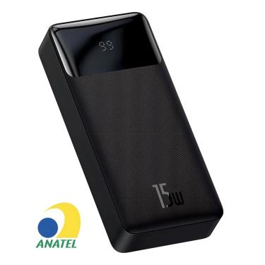 Imagem de Carregador Bolso Turbo Preto 22.5W Display Performance