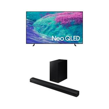 Imagem de Combo Samsung Vision AI TV 65" NEO QLED 4K QN1EF + Soundbar Samsung HW-B550