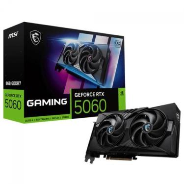 Imagem de Placa de Vídeo MSI NVIDIA GeForce RTX 5060 Gaming OC, 8GB, GDDR7, DLSS