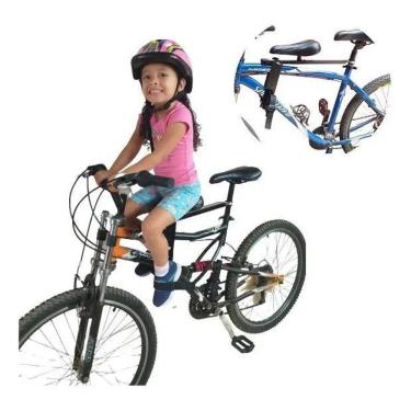 Imagem de 2X Cadeirinha Infantil Bicicleta Bike Dianteira Assento Fron
