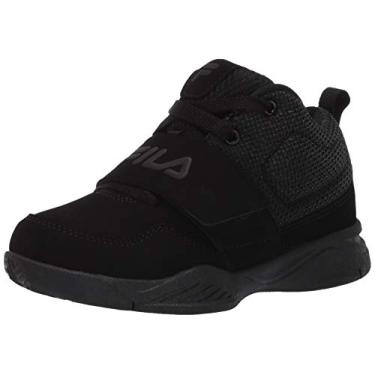 Imagem de Fila Tênis infantil Skybuzzer 2 unissex, Preto/Preto/Preto, 4.5 Big Kid