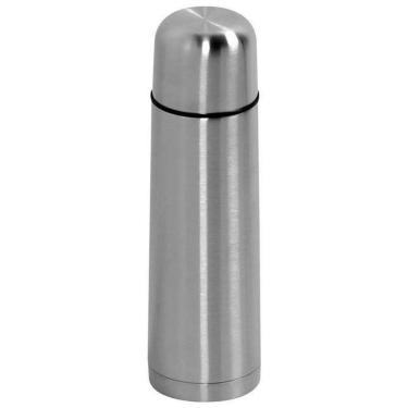 Imagem de Garrafa Térmica Aço Inox 1 Litro Quente E Frio 5 Estrelas