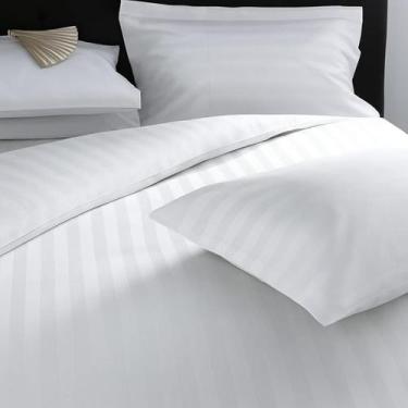 Imagem de Jogo De Cama Kit 4 Peças Tamanho Casal Padrão Lençol com Elástico, Cap