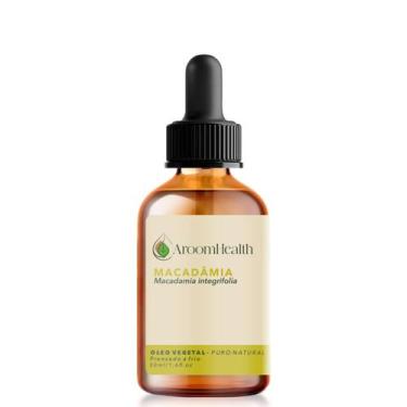 Imagem de Óleo vegetal puro natural de Macadâmia - 50 ml - Aroom