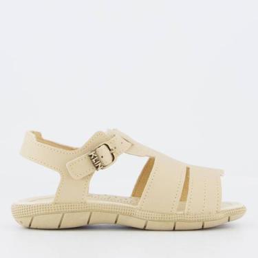 Imagem de Sandália Klin Tic Tac II Infantil Bege, 27
