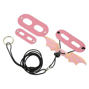 Imagem de GLOGLOW Caia de Animais de Estimação e Palavras -chave do Público -alvo :(Rabino Lagarto Coleira, Arnês de Dragão Barbudo Ajustáveis ​​para Répteis Lagartos Gecko Iguanas Anfíbios Nan Nan (Rosa)