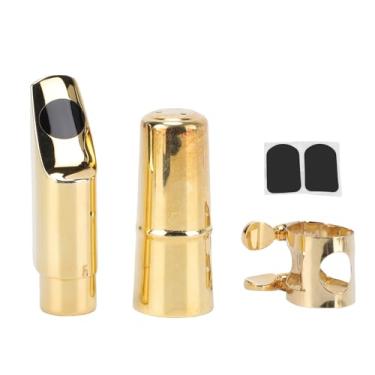 Imagem de SPYMINNPOO Bocalista de Saxofone Soprano, Porta -voz da Clareza de Som Brilhante Com Acessórios de Instrumento de Tampa para Desempenho