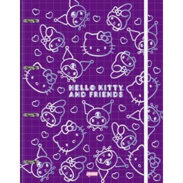 Imagem de Jandaia - Caderno Argolado Cartonado Universitário Besties Forever 80 folhas