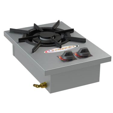 Imagem de Fogão 1 Boca de Embutir Baixa Pressão 1QD 20x20 Inox SL13015-I Itajobi