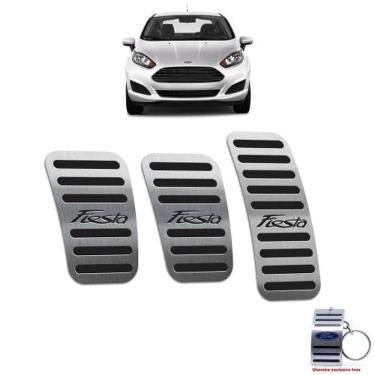 Imagem de Pedaleiras Ford New Fiesta 2014 A 2019 Preto Manual