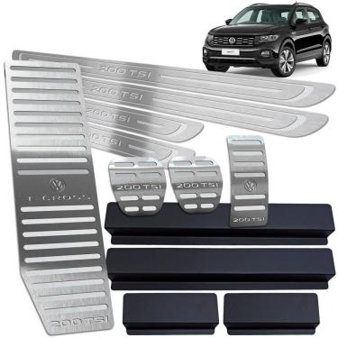 Imagem de Descanso Pedaleira Manual Soleira T-Cross 200 TSI Prata BR