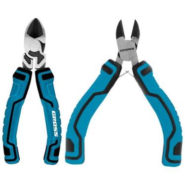 Imagem de Kit Alicate Corte Diagonal 6" Pvc 1754855 + Mini Corte Diagonal 4.1/2"