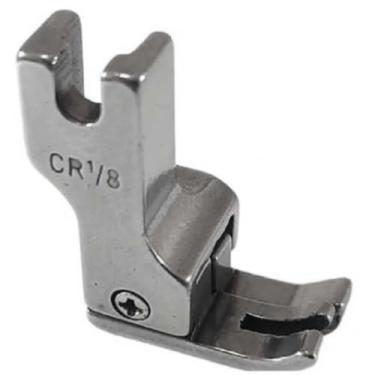 Imagem de Calcador Compensado Pesponto 1/8 Direito Reta Industrial - Evolvere