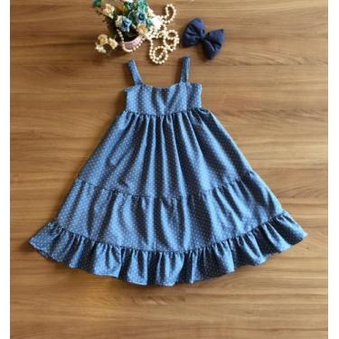 Imagem de Vestido jeans infantil - Elis
