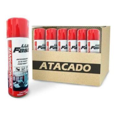 Imagem de Kit Desengripante Spray 300ml 12 Unidades Te0001161 Lub Fast - Aerofle