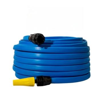 Imagem de Mangueira Antitorção Resistente E Reforçada Azul Para Jardim 50M(40 Metros)