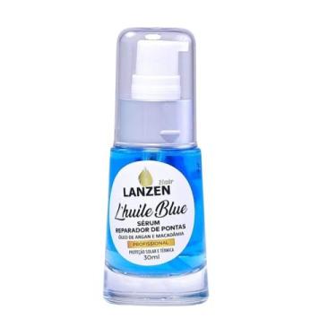 Imagem de Serum Reparador de fios e pontas L'huile Blue 30ml Lanzen - Lanzen Hai