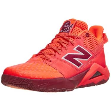Imagem de New Balance Tênis feminino Coco Cg2, Urgent Red/Monarch Burgundy/Gum Rubber 0, 8.5 Wide