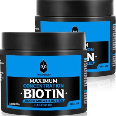 Imagem de Beard Butter First Melody Concentração máxima de biotina 60mL