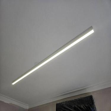 Imagem de Luminária Sobrepor Linear 1m Pronta para Instalacao - REDTUN, Branco, 