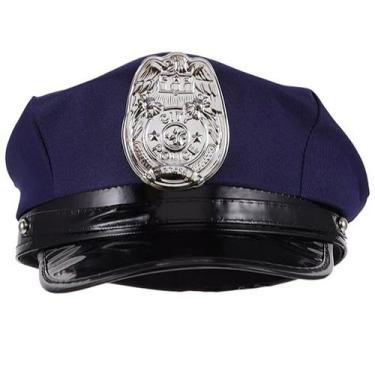 Imagem de Quepe Chapéu Aviador Policial e Marinheiro Boina Fantasia Carnaval Fes