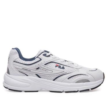 Imagem de Tênis Masculino Fila Runner 2K Super Action Branco/Marinho, Branco, Ma