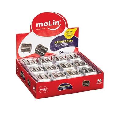 Imagem de Apontador Metal Doble - Caixa com 24 Unidades