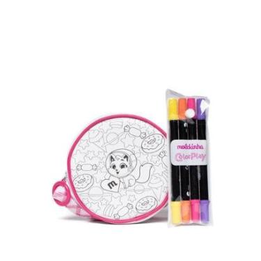 Imagem de Bolsa Infantil Molekinha Color Play Branco/pink-Feminino