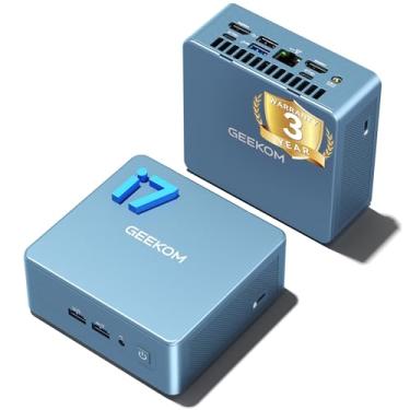 Imagem de GEEKOM Mini PC Mini IT12, 12ª geração Intel i7-12650H NUC12 Mini computadores (10 núcleos, 16 threads) 32GB DDR4/1TB PCIe Gen 4 SSD Windows 11 Pro Desktop PC suporta Wi-Fi 6E/Bluetooth 5.2/USB