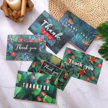 Imagem de Pacote com 6 cartões de agradecimento com envelope, cartões de agradecimento, cartões de agradecimento, agradecimento, gentil, design fofo, tamanho pequeno, 10 x 15 cm, padrão 22