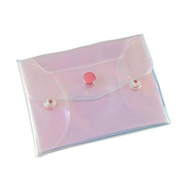 Imagem de Bolsa de maquiagem transparente, bolsa de cosméticos de PVC impermeável, bolsa de higiene portátil transparente para viagens e itens essenciais do dia a dia, 3 tamanhos, perfeita para mulheres, homens