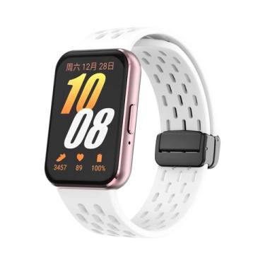 Imagem de Pulseira Magnética de Silicone para Samsung Galaxy Fit 3 - Substituiçã