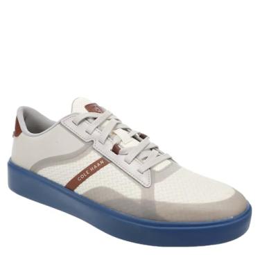 Imagem de Cole Haan Tênis masculino Grand Crosscourt Winner, Marfim/tijolo escuro/azul escuro, 11 Wide