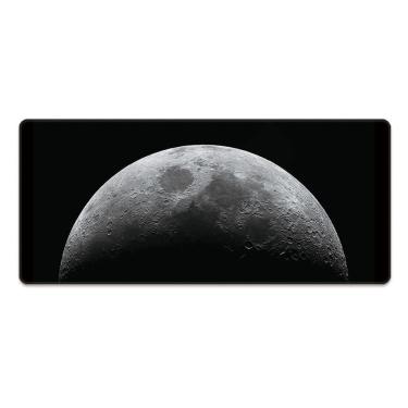 Imagem de Mouse pad grande 800x300x0,2 cm com superfície lunar realista