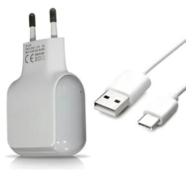 Imagem de Carregador Kaidi KD-605C 2 USB Type-C 2.4A + Cabo Type-C 1m – Compacto, Bivolt, Carregamento Estável para Celular e Tablet