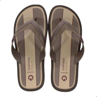 Imagem de Chinelo Masculino Cartago 12571 Marrom  Maiorca Iii
