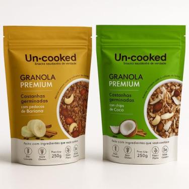 Imagem de Kit 2x Granola Premium Castanhas Coco e Banana 250g Uncooked