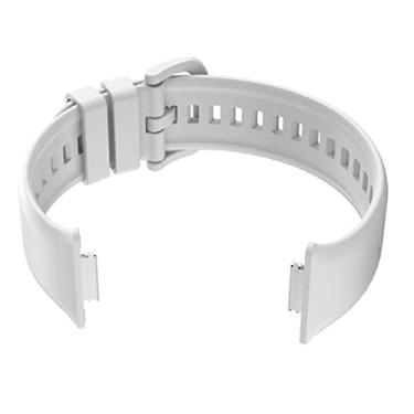 Imagem de Cryfokt Pulseira Smartwatch para Watch Fit 2 Substituição de Pulseira Ajustável Premium para Qualquer Atividade – Fácil de Limpar (Branco)