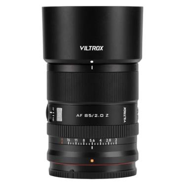Imagem de VILTROX Lente F2 EVO Z de 85 mm, AF 85 mm f/2 Z para suporte Nikon Z, lente retrato de quadro completo para Nikon Z Z6 III Zf Z8 Z9 Z30 Zfc Z50 II Z7 II ZR