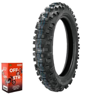 Imagem de Pneu Crf 250f 140/80-18 70m Tt 7 Days Enduro Soft Borilli + Câmara