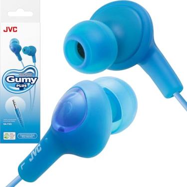 Imagem de JVC Fones de ouvido intra-auriculares HAFX5A Gumy Plus (azul)