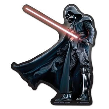 Imagem de WinCraft Placa de madeira em formato de personagem 28 x 43 cm de espessura Star Wars Vader