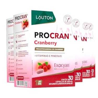 Imagem de Cranberry Lauton com Vitamina C + E + Zinco e Selênio 30 Cáps 5un